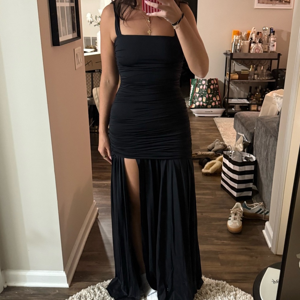 Runaway the label black Carly maxi dress